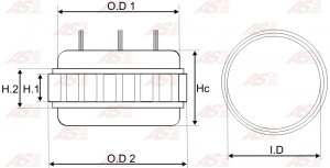 UD11410AS | AUTO STARTER | Uzwojenie do alternatora UD11410AS 