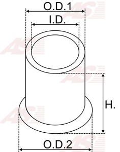 CG140004 | AUTO STARTER | Tulejka do rozrusznika CG140004 