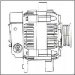 20110210 | PRESTOLITE LEECE NEVILLE | ALTERNATOR 12V 70A 20110210 20110210