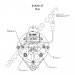 8AR2014F | PRESTOLITE LEECE NEVILLE | ALTERNATOR 8AR2014F 