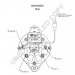 8AR2066FA | PRESTOLITE LEECE NEVILLE | ALTERNATOR 12V 37A 8AR2066FA 110-498