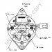 8AR2205L | PRESTOLITE LEECE NEVILLE | ALTERNATOR 12V 65 AMP 8AR2205L 110-519