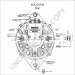 8SA2035VA | PRESTOLITE LEECE NEVILLE | ALTERNATOR 8SA2035VA 