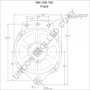 086-508-100 | PRESTOLITE LEECE NEVILLE | ALTERNATOR 086-508-100 