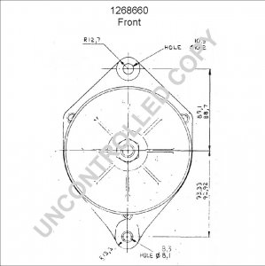 1268660 | PRESTOLITE LEECE NEVILLE | ALTERNATOR 24V 55A AC5 SISU 1268660 1268660