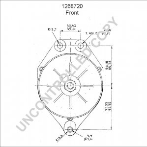 1268720 | PRESTOLITE LEECE NEVILLE | ALTERNATOR 1268720 