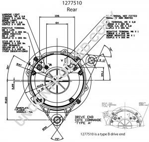 1277510 | PRESTOLITE LEECE NEVILLE | ALTERNATOR 1277510 