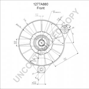 1277A880 | PRESTOLITE LEECE NEVILLE | ALTERNATOR 1277A880 