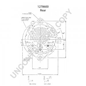 1278600 | PRESTOLITE LEECE NEVILLE | ALTERNATOR 1278600 