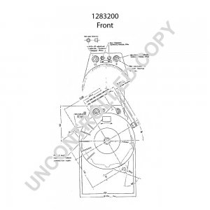 1283200 | PRESTOLITE LEECE NEVILLE | ALTERNATOR 1283200 