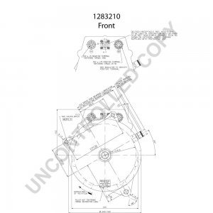 1283210 | PRESTOLITE LEECE NEVILLE | ALTERNATOR 1283210 