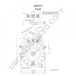 1283221 | PRESTOLITE LEECE NEVILLE | ALTERNATOR 1283221 