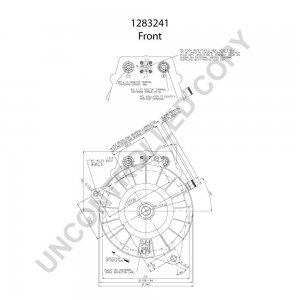 1283241 | PRESTOLITE LEECE NEVILLE | ALTERNATOR 1283241 