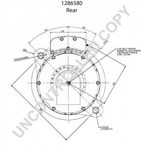 1286580 | PRESTOLITE LEECE NEVILLE | ALTERNATOR 1286580 