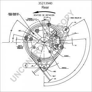 35213940 | PRESTOLITE LEECE NEVILLE | ALTERNATOR 35213940 