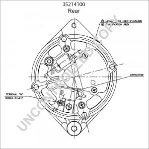 35214100 | PRESTOLITE LEECE NEVILLE | ALTERNATOR 35214100 