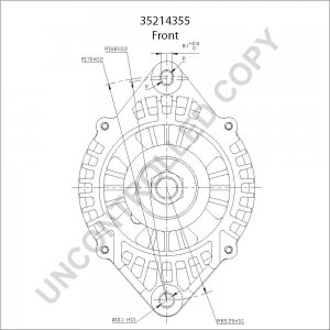 35214355 | PRESTOLITE LEECE NEVILLE | ALTERNATOR 35214355 