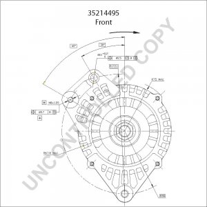 35214495 | PRESTOLITE LEECE NEVILLE | ALTERNATOR 35214495 