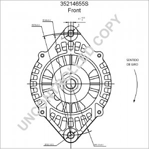 35214655S | PRESTOLITE LEECE NEVILLE | ALTERNATOR 35214655S 