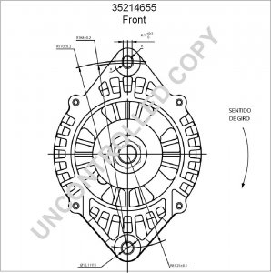 35214655 | PRESTOLITE LEECE NEVILLE | ALTERNATOR 35214655 