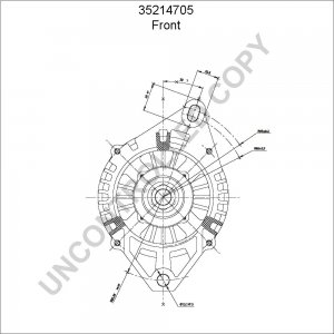 35214705 | PRESTOLITE LEECE NEVILLE | ALTERNATOR 35214705 