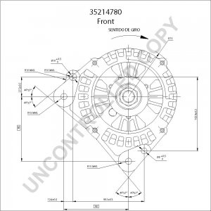 35214780 | PRESTOLITE LEECE NEVILLE | ALTERNATOR 35214780 