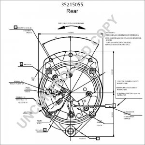 35215055 | PRESTOLITE LEECE NEVILLE | ALTERNATOR 35215055 