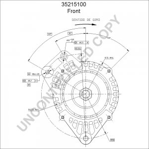 35215100 | PRESTOLITE LEECE NEVILLE | ALTERNATOR 35215100 