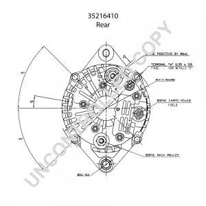 35214610 | PRESTOLITE LEECE NEVILLE | ALTERNATOR 35214610 