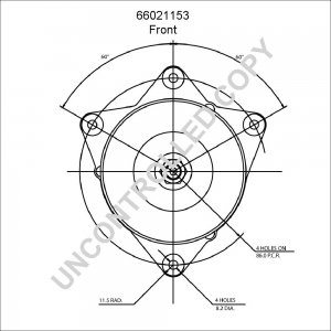 66021153 | PRESTOLITE LEECE NEVILLE | ALTERNATOR 66021153 