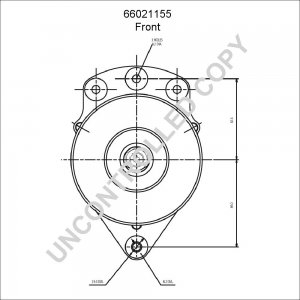 66021155 | PRESTOLITE LEECE NEVILLE | ALTERNATOR 66021155 