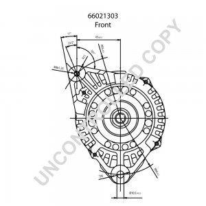 66021303 | PRESTOLITE LEECE NEVILLE | ALTERNATOR 12V 80A 66021303 66021303