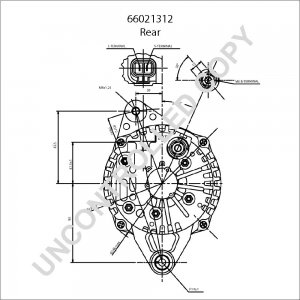 66021312 | PRESTOLITE LEECE NEVILLE | ALTERNATOR 66021312 