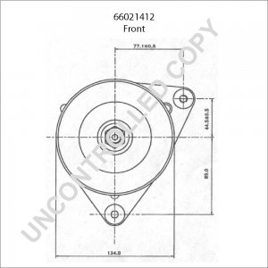 66021412 | PRESTOLITE LEECE NEVILLE | ALTERNATOR 66021412 