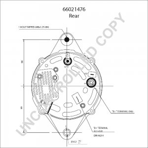 66021476 | PRESTOLITE LEECE NEVILLE | ALTERNATOR 66021476 