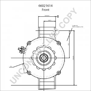 66021614 | PRESTOLITE LEECE NEVILLE | ALTERNATOR 66021614 