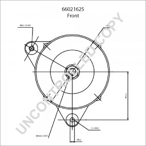 66021625 | PRESTOLITE LEECE NEVILLE | ALTERNATOR 66021625 