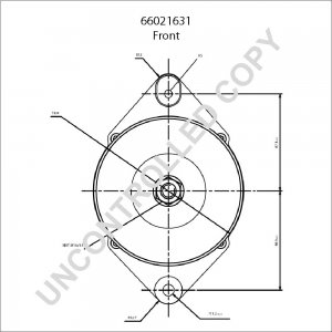 66021631 | PRESTOLITE LEECE NEVILLE | ALTERNATOR 66021631 