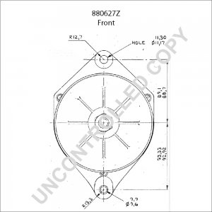 880627Z | PRESTOLITE LEECE NEVILLE | ALTERNATOR 880627Z 