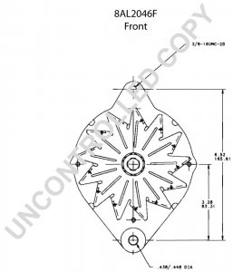 8AL2046F | PRESTOLITE LEECE NEVILLE | ALTERNATOR 8AL2046F 