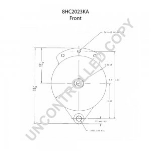 8HC2023KA | PRESTOLITE LEECE NEVILLE | ALTERNATOR 8HC2023KA 