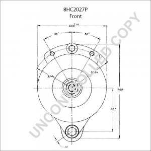 8HC2027P | PRESTOLITE LEECE NEVILLE | ALTERNATOR 8HC2027P 