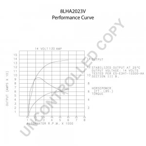 8LHA2023V | PRESTOLITE LEECE NEVILLE | ALTERNATOR 8LHA2023V 