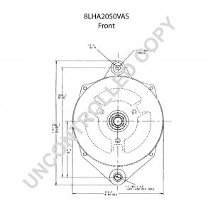 8LHA2050VAS | PRESTOLITE LEECE NEVILLE | ALTERNATOR 8LHA2050VAS 