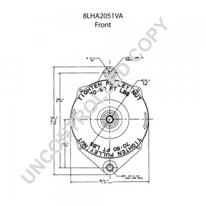 8LHA2051VA | PRESTOLITE LEECE NEVILLE | ALTERNATOR 8LHA2051VA 