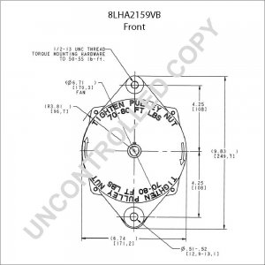 8LHA2159VB | PRESTOLITE LEECE NEVILLE | ALTERNATOR 8LHA2159VB 