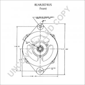 8LHA3074US | PRESTOLITE LEECE NEVILLE | ALTERNATOR 8LHA3074US 