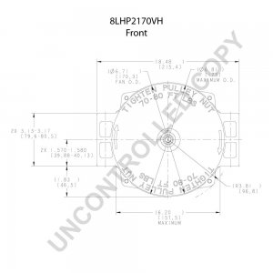 8LHP2170VH | PRESTOLITE LEECE NEVILLE | ALTERNATOR 8LHP2170VH 