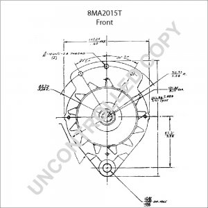 8MA2015T | PRESTOLITE LEECE NEVILLE | ALTERNATOR 8MA2015T 