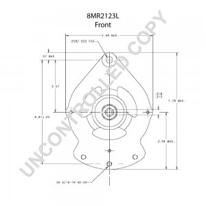 8MR2123L | PRESTOLITE LEECE NEVILLE | ALTERNATOR 8MR2123L 